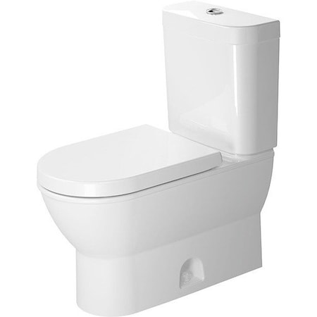 Duravit 1.28 gpf, Single Flush, Floor Mounted Mount, Elongated D2101800